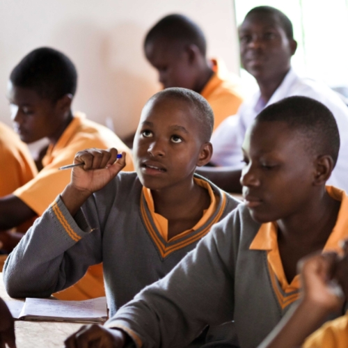 Promoting Equality in African Schools (PEAS) working in Uganda