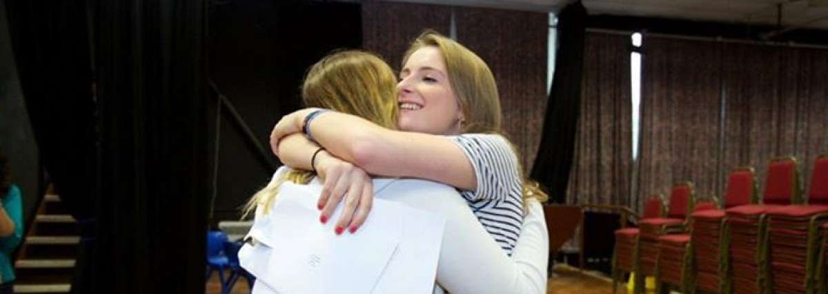 Lara from Ark 6th Form East Sussex celebrates her A Level results