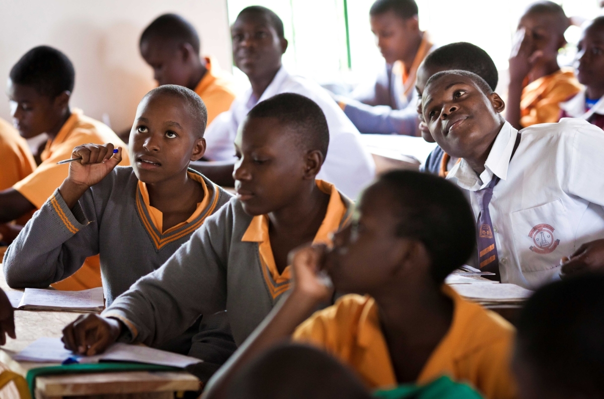 Promoting Equality in African Schools (PEAS) working in Uganda